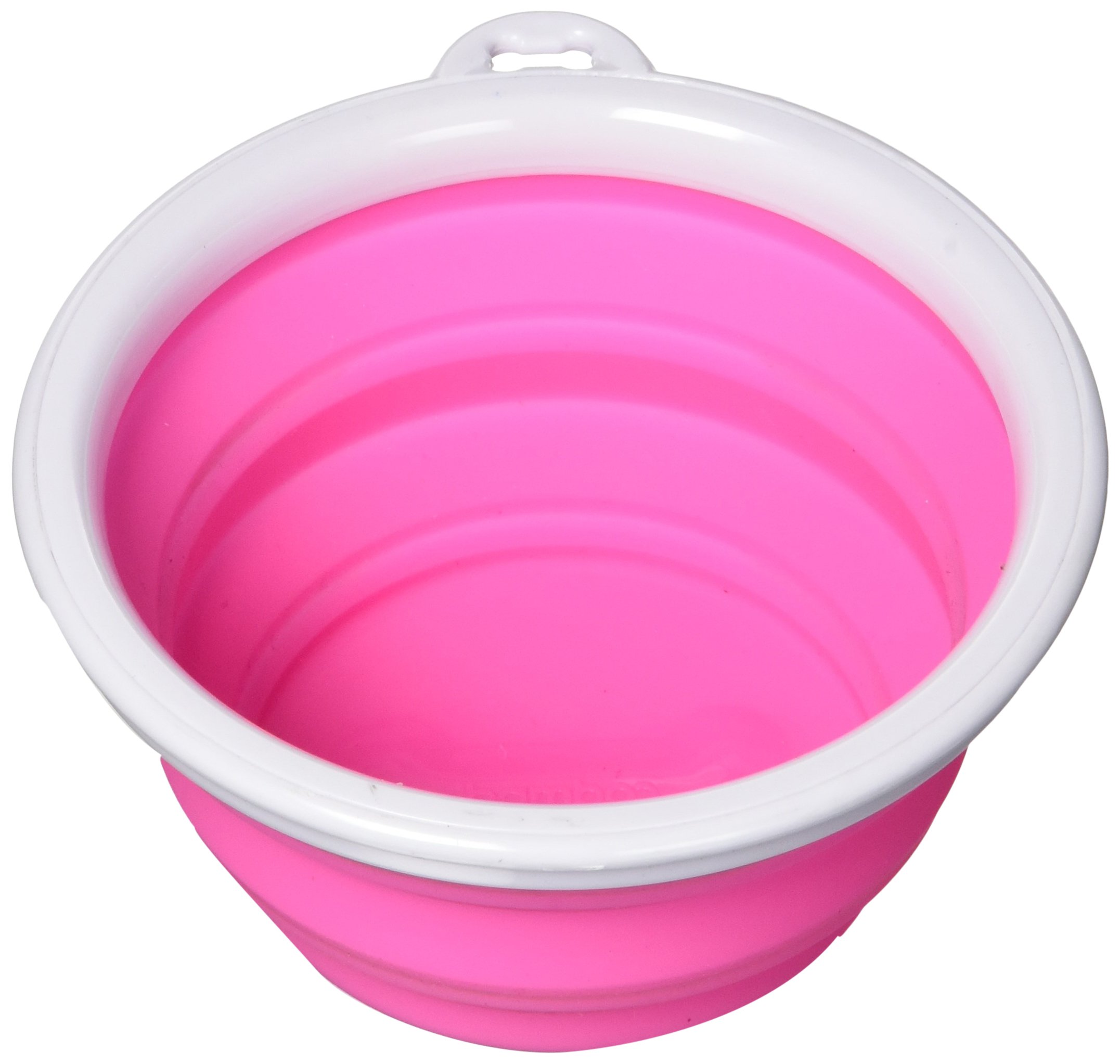 Eco-Friendly Bamboo Silicone Collapsible Travel Bowl - 1 Cup Capacity, Assorted Colors - Perfect for Camping, Hiking & Pet Food On-The-Go