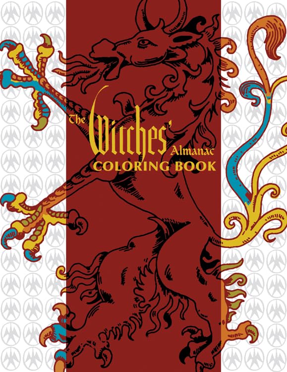 The Witches' Almanac Coloring Book for Adults - Magical & Mystical Designs for Relaxation & Creativity - Perfect for Halloween, Witchcraft Enthusiasts & Stress Relief