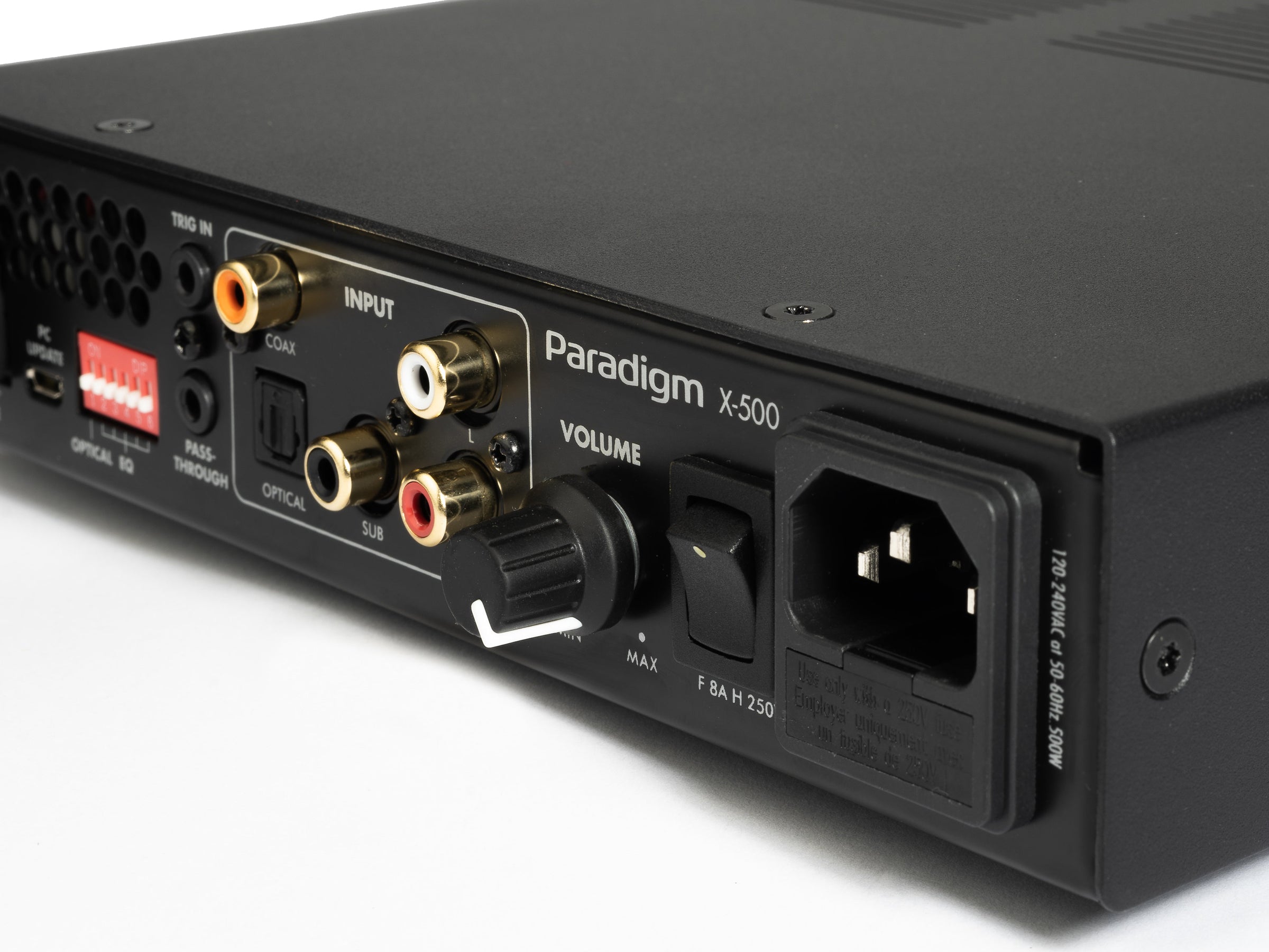 Paradigm X 500 Integrated Stereo Amplifier - High-Fidelity Audio for Home Theater & Music Listening