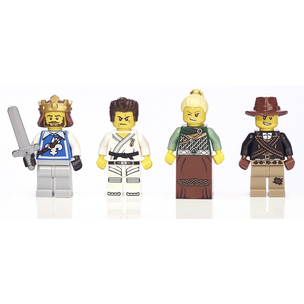 LEGO Warriors Minifigure Collection - Exclusive 2016 Edition - Action Figures for Kids & Collectors - Perfect for Playtime, Display & Gift Giving