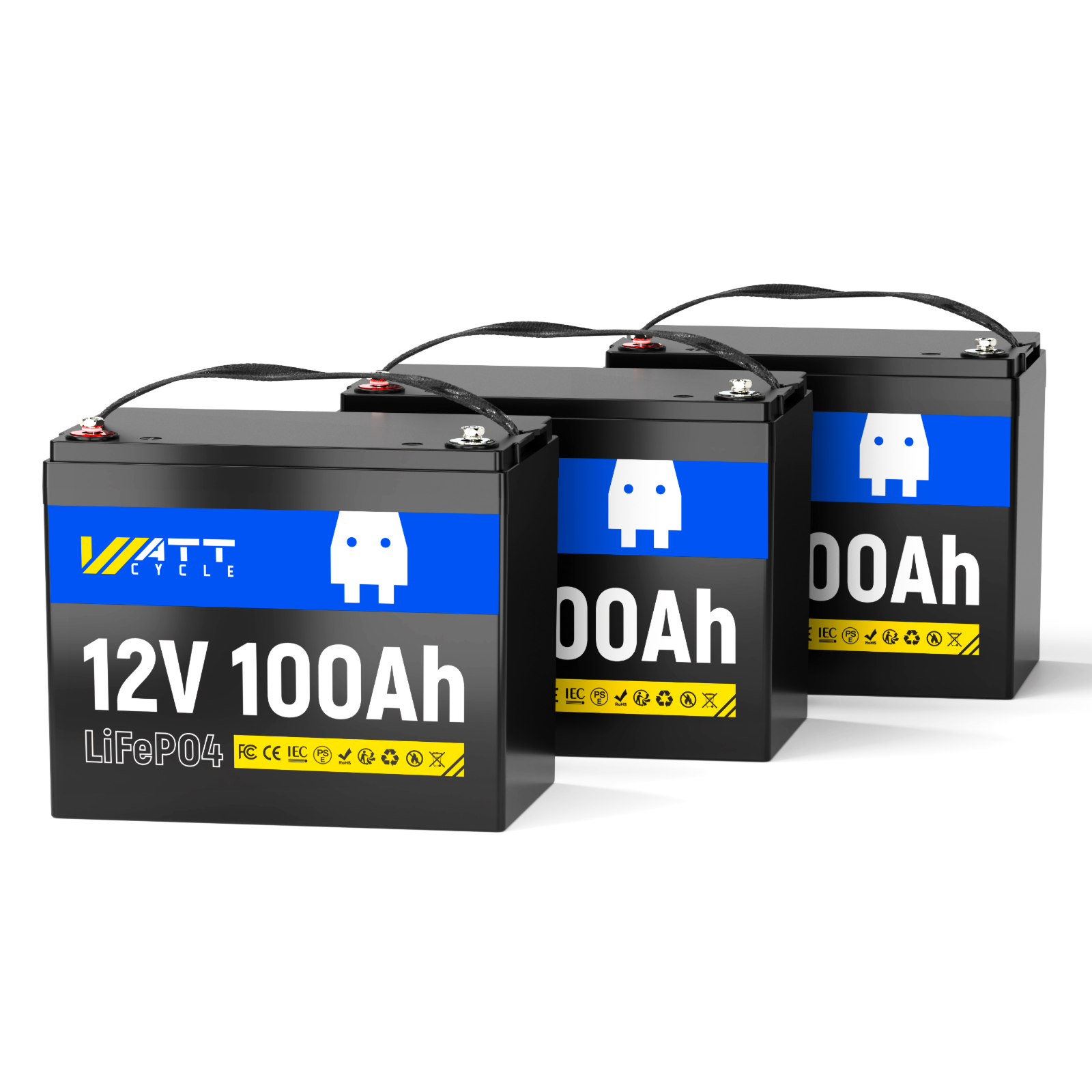 12V 100Ah LiFePO4 Lithium Battery (Group 24) - Deep Cycle for RV, Solar, Marine & Off-Grid Power - Summer Special Offer