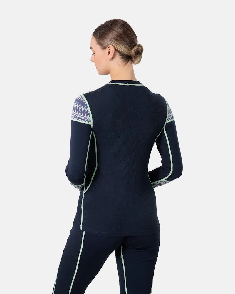 Kari Traa Women's Sara Long Sleeve Thermal Base Layer Top - Moisture Wicking & Warm Winter Shirt for Skiing, Hiking & Outdoor Activities 2025