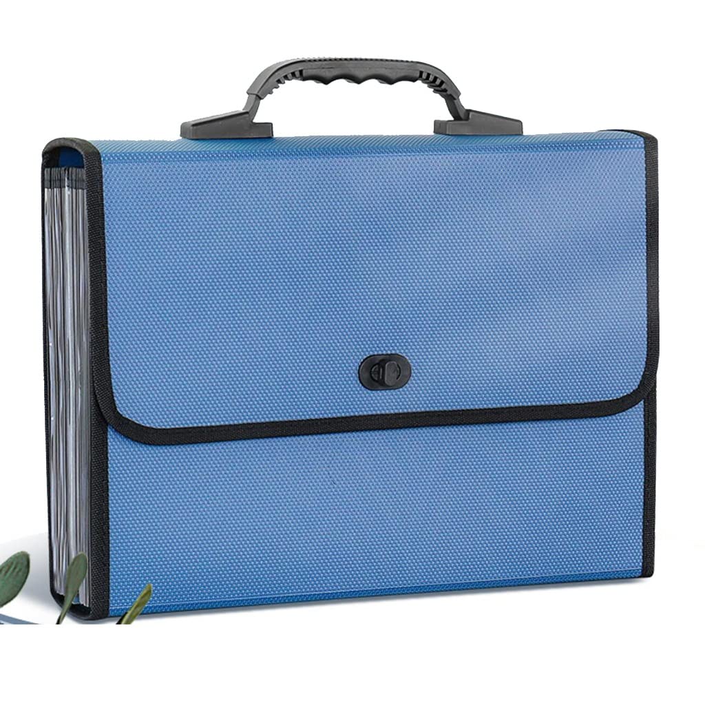 TUDS Expanding File Organizer - 26-Pocket Large Capacity A4 Document Storage Bag | Multi-Layer Accordion Folder for Office, School & Home | Perfect for Bills, Receipts, Photos & Important Paperwork