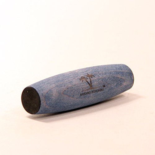 Wooden Desk Walker - Mokuru Skill Toy for Stress Relief & Focus | Ocean Blue Fidget Spinner for Office, Home & Travel