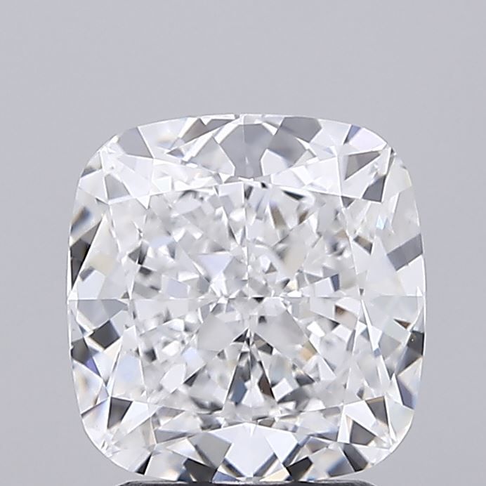 3.02 Carat D Color VVS2 Clarity Cushion Cut Lab-Created Diamond for Engagement Rings & Fine Jewelry