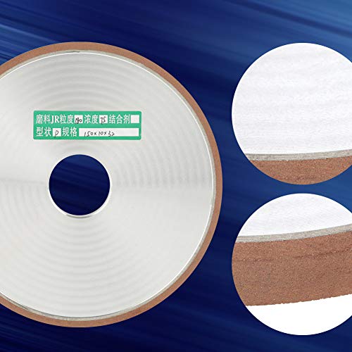 Diamond Resin Grinding Wheel - Durable Serrated Saw Blade for Alloy & Knife Sharpening, Polishing - Ideal for Metalworking, Woodworking & DIY Projects