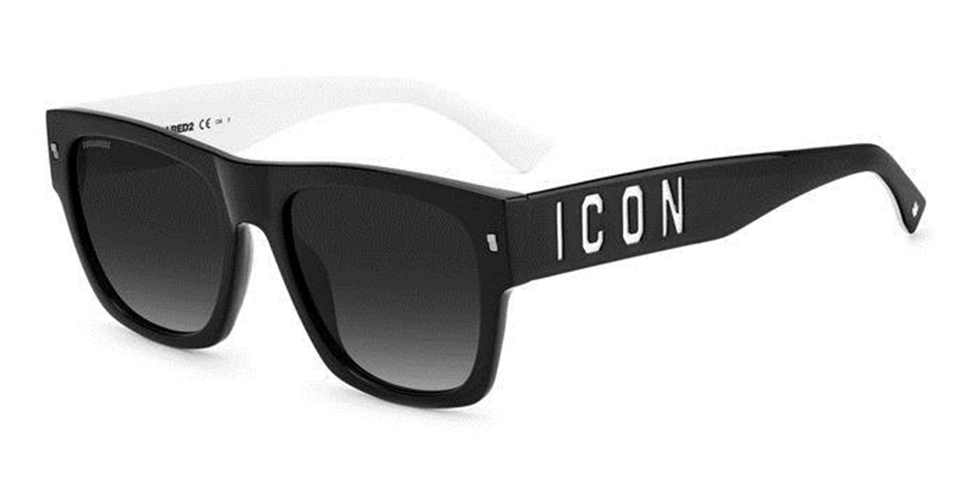 DSQUARED2 Icon 0004/S Sunglasses - Polarized UV Protection Aviator Sunglasses for Men & Women - Perfect for Driving, Beach & Outdoor Activities