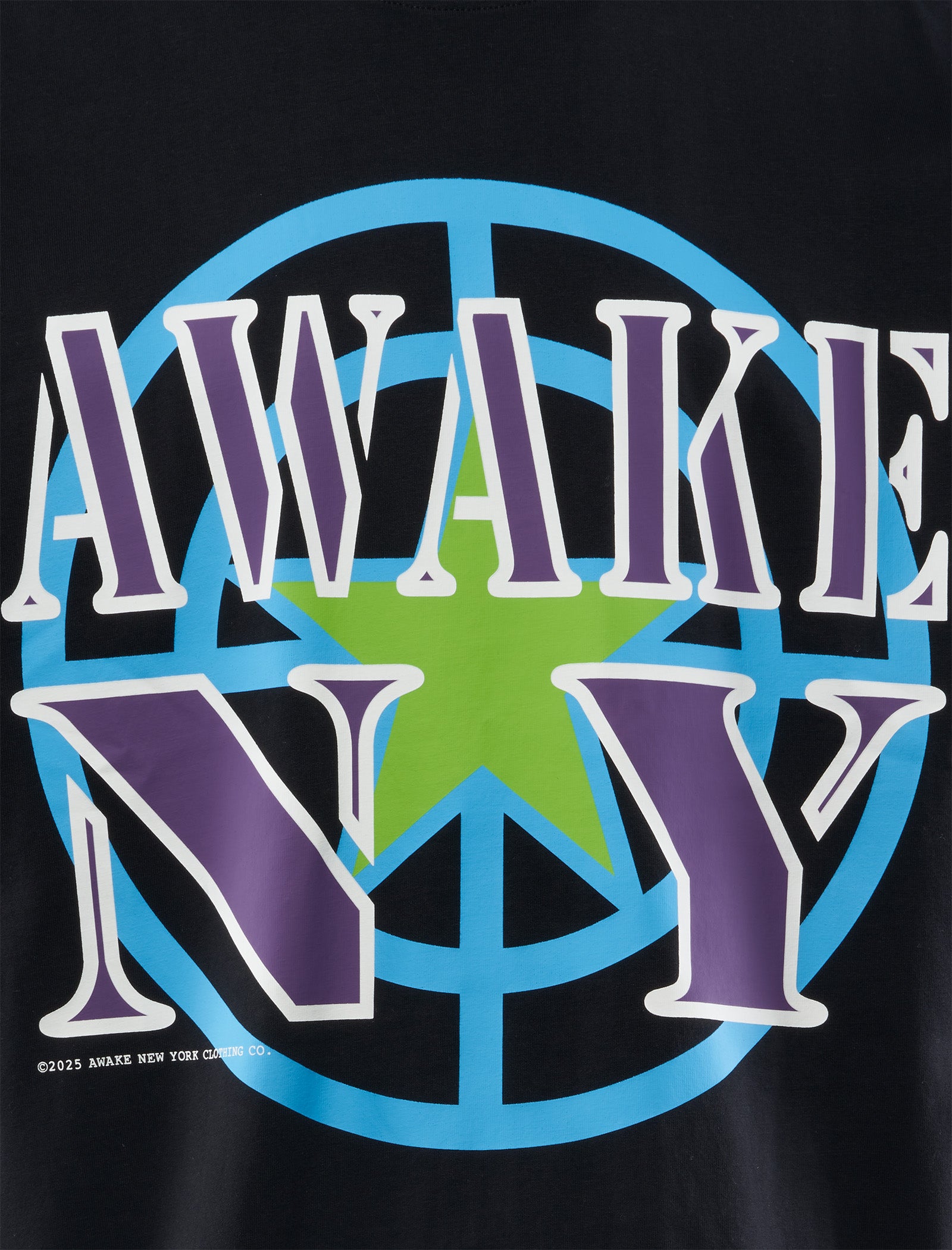 Awake NY Crosshair Short Sleeve T-Shirt for Men - Streetwear Graphic Tee for Casual Wear & Urban Fashion