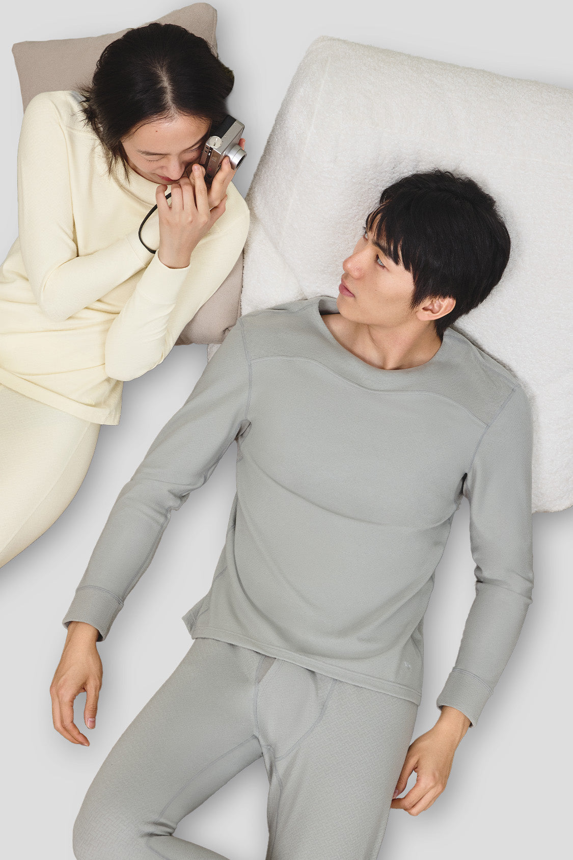 DualSoft Women's Reversible Fleece Jacket & Pants Set - Cozy Winter Loungewear for Home, Travel & Outdoor Activities
