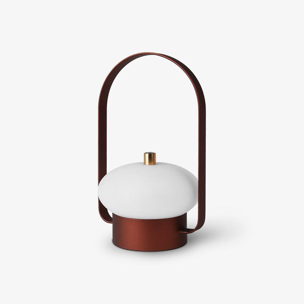 Soft Spot Portable USB Rechargeable Table Lamp with Built-in Battery - Perfect for Bedroom, Office & Travel Night Light