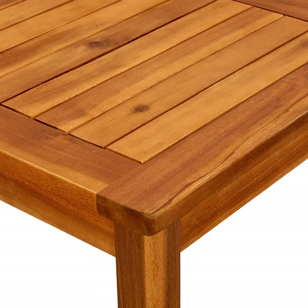 Acacia Wood Bistro Table - 17.7