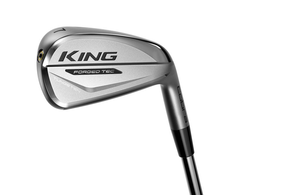 Cobra Golf 2020 King Forged Tec Gap Wedge - Men's Left Hand Steel Shaft Stiff Flex 49° Wedge | Perfect for Approach Shots, Chipping & Short Game Precision on the Golf Course
