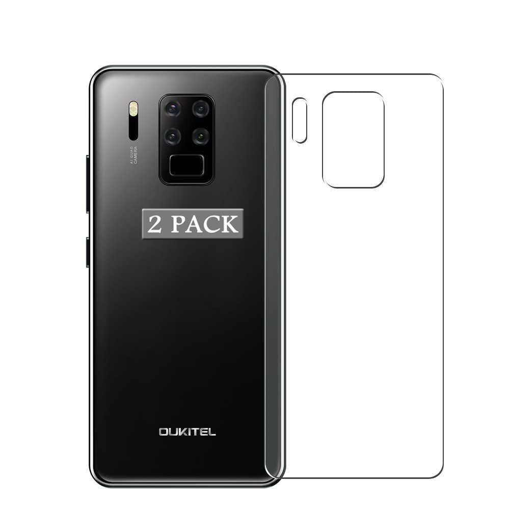 2-Pack OUKITEL C18 Pro Back Protector Film - Flexible TPU Skin Sticker for Scratch Protection (Not Tempered Glass Screen Protector) | Perfect for Daily Use, Travel & Outdoor Activities
