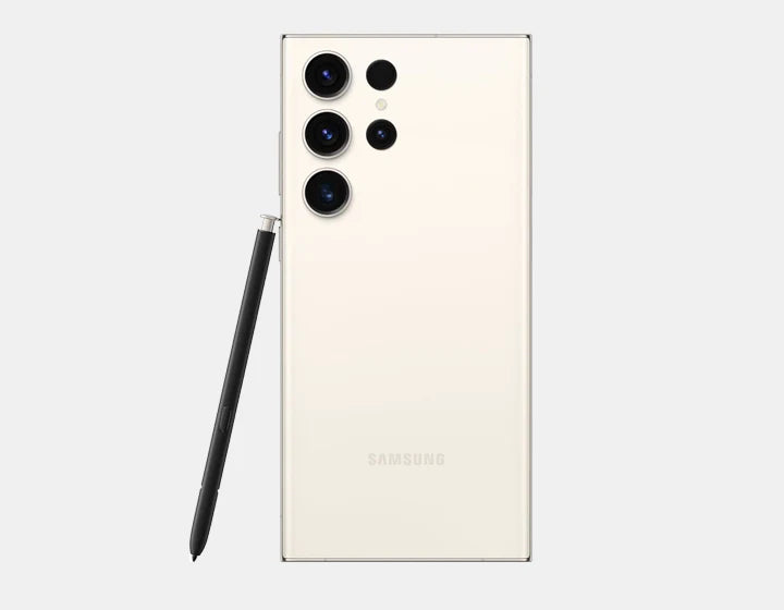 Samsung Galaxy S23 Ultra 5G Unlocked Smartphone - 512GB Storage, 12GB RAM, Dual SIM GSM (S918B) - Cream Color | Perfect for Business, Travel & High-Performance Mobile Gaming