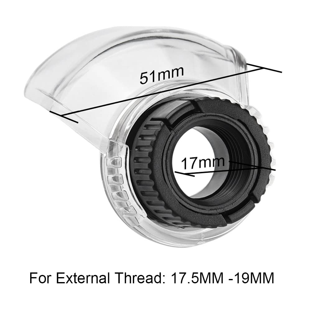 Wolfride 4PCS Rotary Tool Shield Attachment Set - Cutting & Sanding Accessories for Rotary Grinder Tools (200/3000/4000 RPM) - Perfect for DIY Projects, Woodworking & Metal Polishing