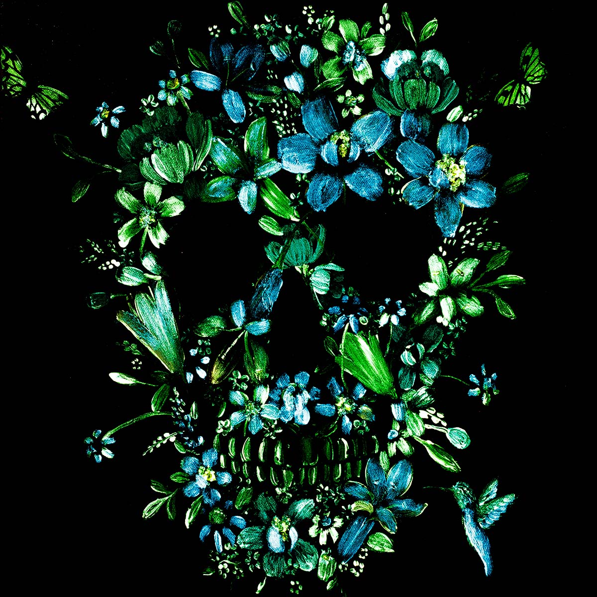 Original 'A Mind In Bloom' Artwork - Unique Wall Decor for Home & Office - Perfect for Living Rooms, Bedrooms, and Creative Spaces