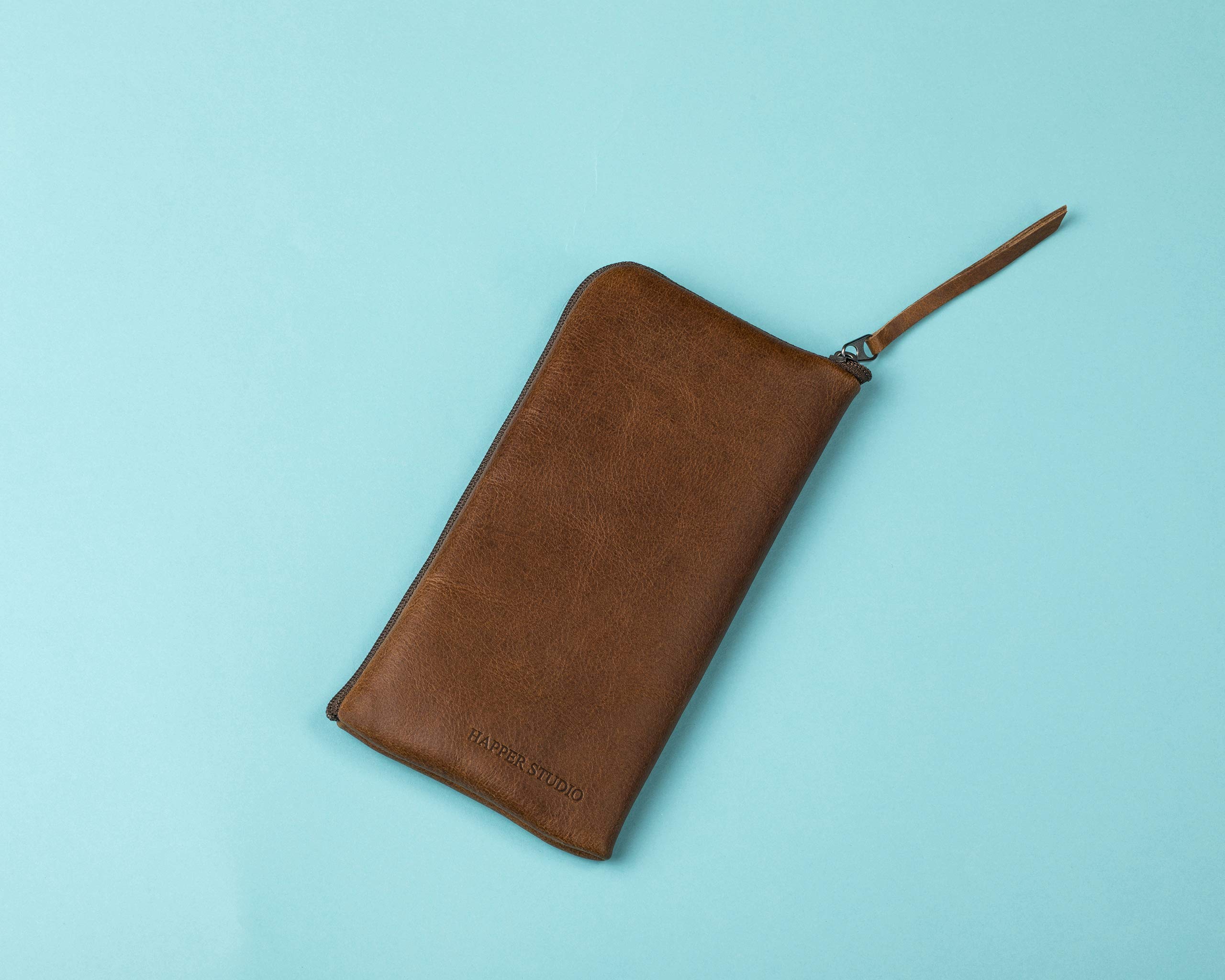 Premium Brown Italian Leather iPhone Case - Handcrafted in Europe | Durable & Stylish Protection for Everyday Use