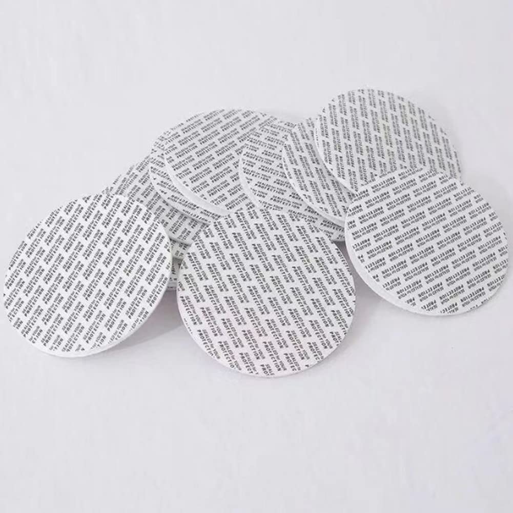 NANSHINE 38mm (1.5 Inch) Pressure Activated Foam Sealing Liners for Glass & Plastic Jars - 500pcs No Induction Sealer Needed - Perfect for Food Storage, DIY Cosmetics & Home Canning
