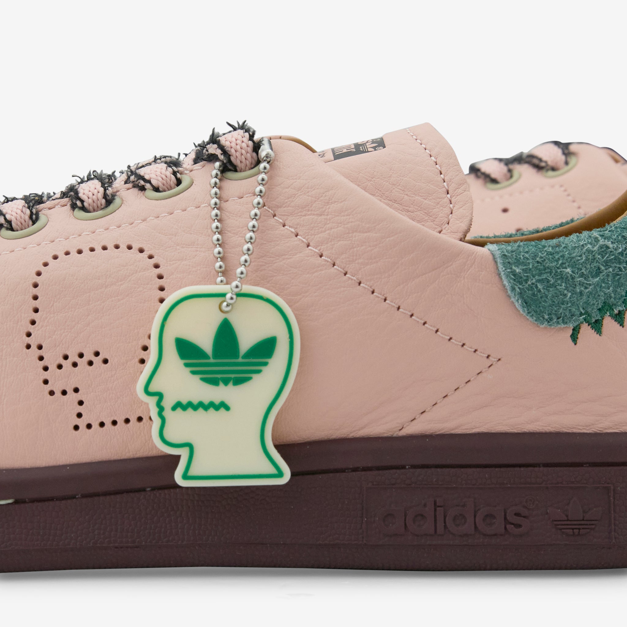 Brain Dead x Stan Smith Vapour Pink & Core Black & Mesa Sneakers - Limited Edition Collab Shoes for Streetwear & Skateboarding Fashion