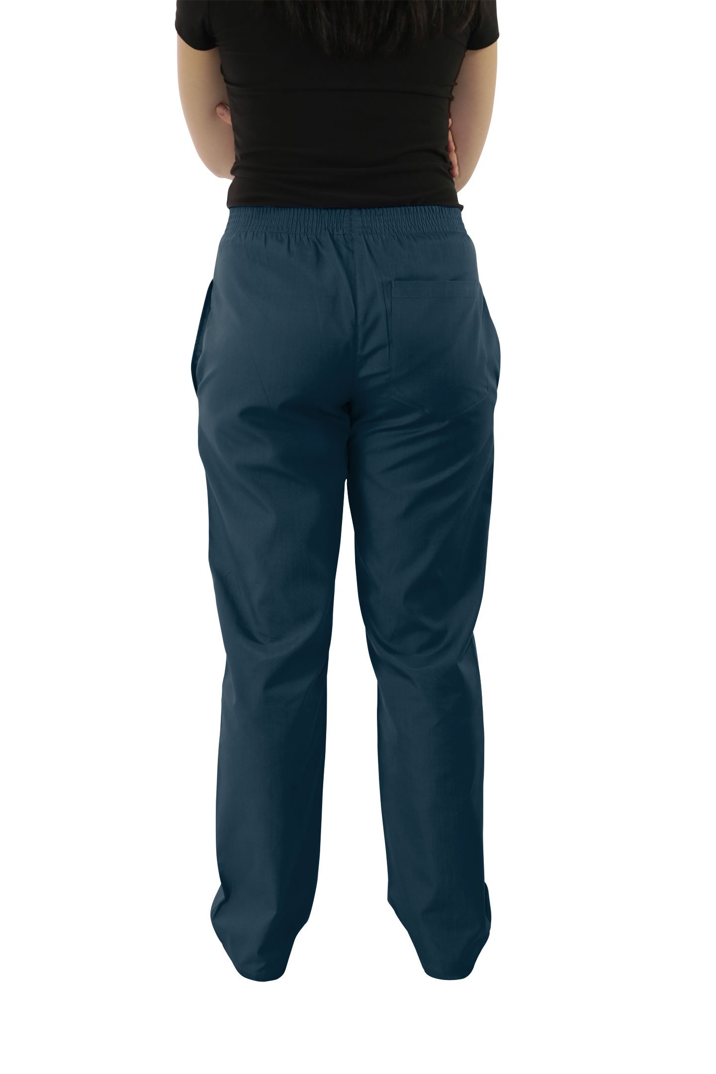 Unisex Ultrasoft Classic Scrub Pants with Elastic Waist - Comfortable Medical Scrubs & Cargo Pants for Doctors, Nurses & Healthcare Professionals | Perfect for Hospitals, Clinics & Long Shifts