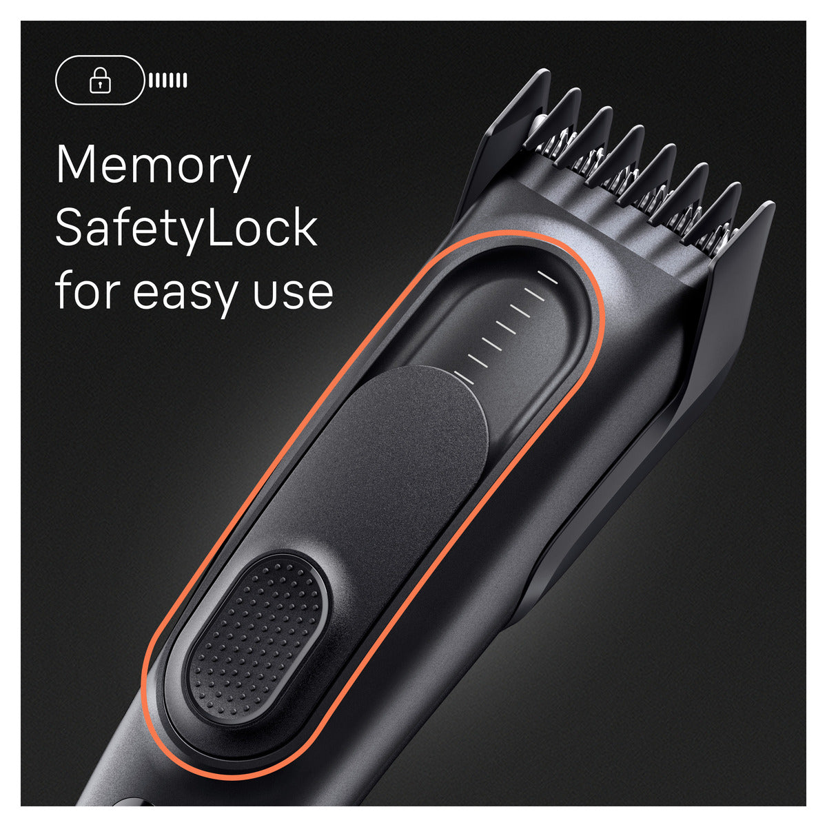 Braun HC5330 Hair Clipper for Men - Professional Hair Trimmer for Home Barbering, Styling & Grooming | Perfect for DIY Haircuts, Beard Trimming & Personal Care