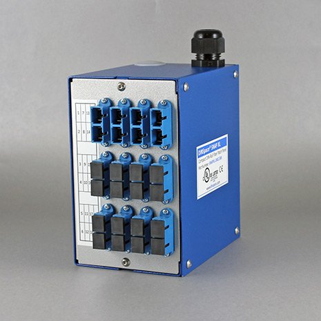SNAPXL-24SC-SM Compact Fiber Optic Patch Panel - 24 Port SC Single Mode - Ideal for Data Centers, Telecom Rooms & Network Installations