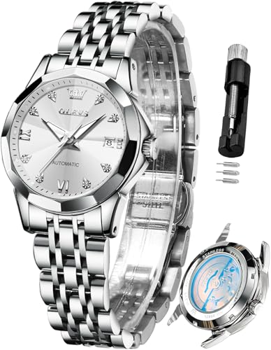 L9982: Silver band & White dial