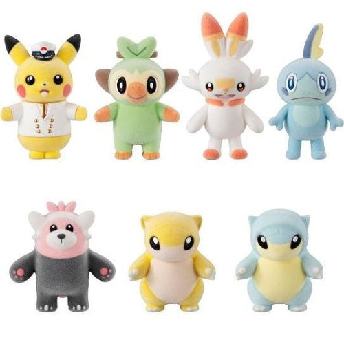 Pokemon Pokemofu Vol. 5 Dress Up 3 Inch Flocked Fuzzy Figure - Cute Collectible Toy for Kids & Fans | Perfect for Display, Gifts & Pokemon Themed Decor