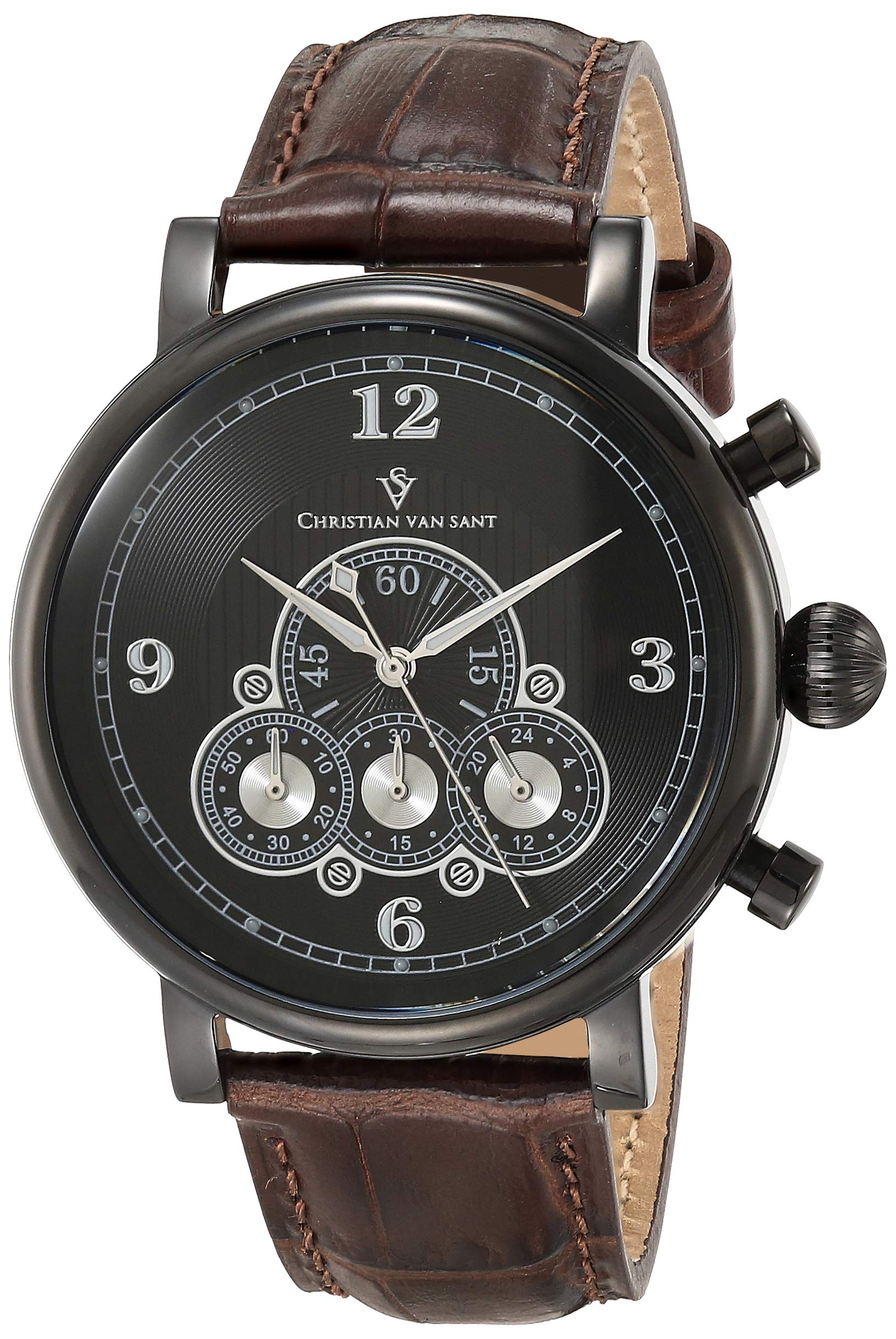 Men's Dominion Black Watch - Stylish & Durable Men's Wristwatch for Business, Casual & Outdoor Activities