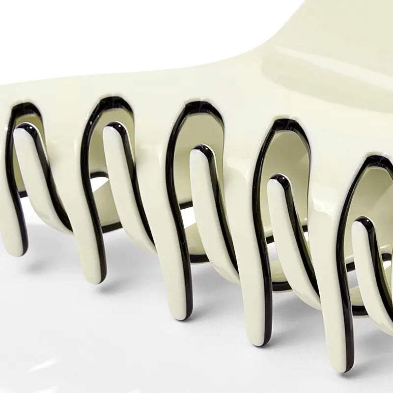 Caslida Large Hair Claw Clip - Strong Hold Hair Clips for Thick Hair, Women's Big Hair Claw for Ponytail, Bun & Updo Hairstyles - Perfect for Workout, Office & Everyday Use
