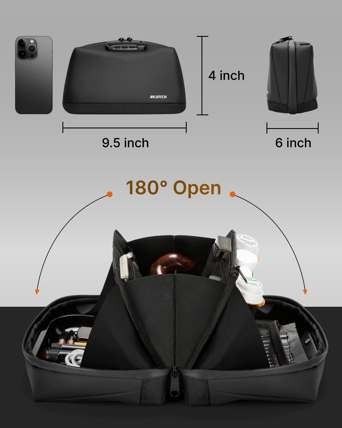 Smell Proof Bag with Lock | Odorless Travel Storage for Men & Women