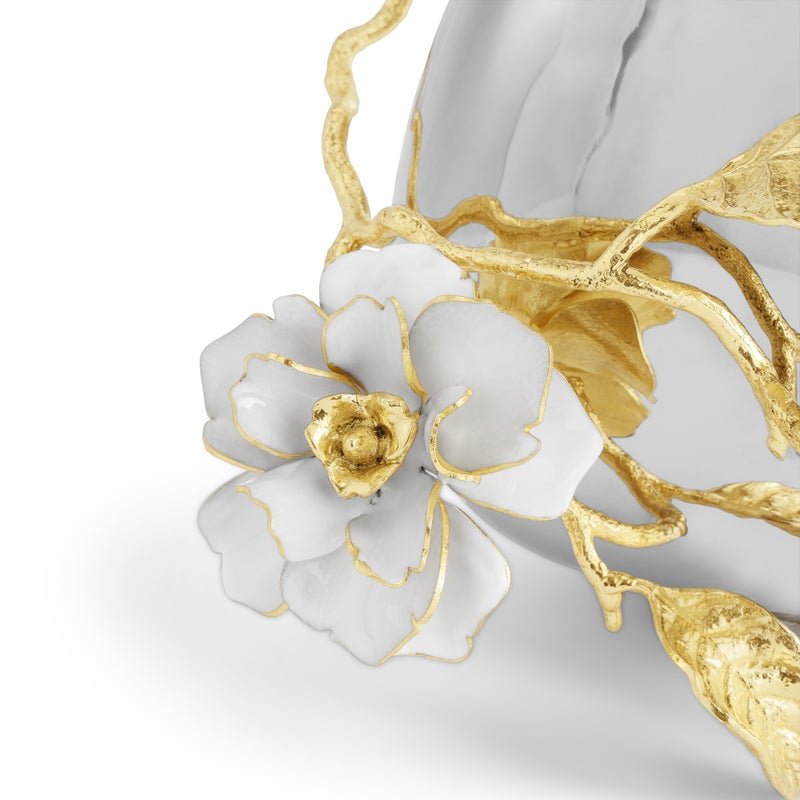 Elegant Glass Gardenia Vase - Perfect for Home Decor, Wedding Centerpieces & Floral Arrangements