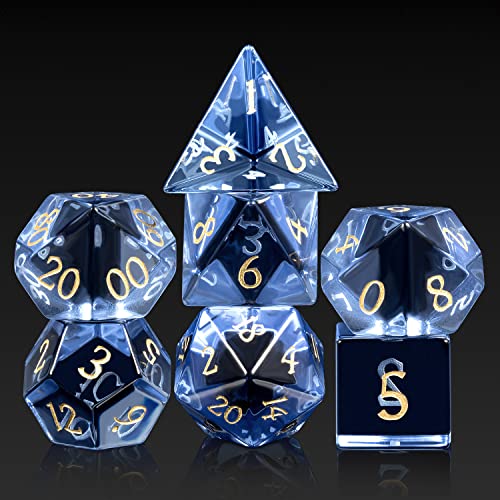 Frosted Glass Blue