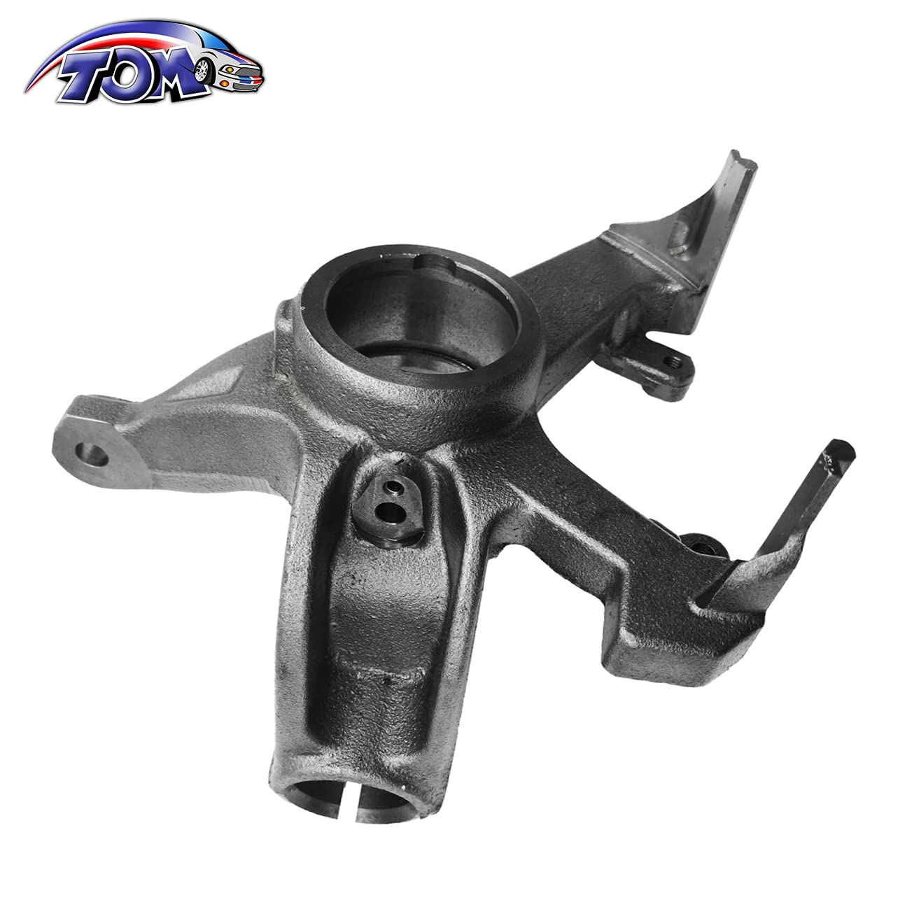 TOM - Steering Knuckle Front Left Compatible with 2000-2004 Ford Focus 698-223 | Replacement Part for Smooth Steering & Suspension Repair