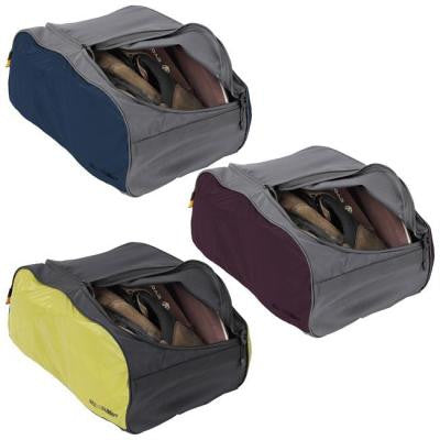 Sea to Summit Waterproof Shoe Bag - Lightweight Travel Shoe Organizer for Hiking, Camping & Gym - Compact & Durable Storage for Sneakers, Boots & Sandals