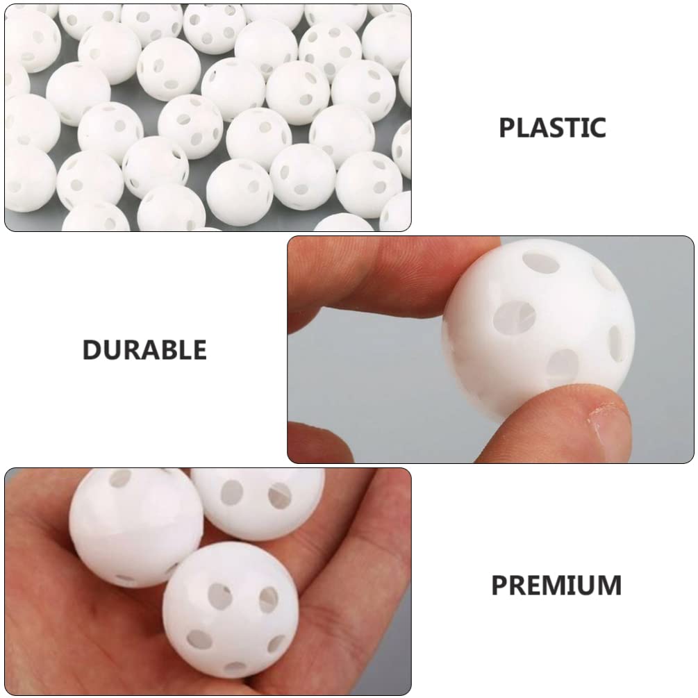 50pcs White Plastic Noise Maker Rattles for Baby Dolls & Dog Toys - DIY Craft Replacement Squeakers, Hotfix Tool Insert - Perfect for Newborn Sensory Play, Pet Enrichment & Wooden Toy Repair