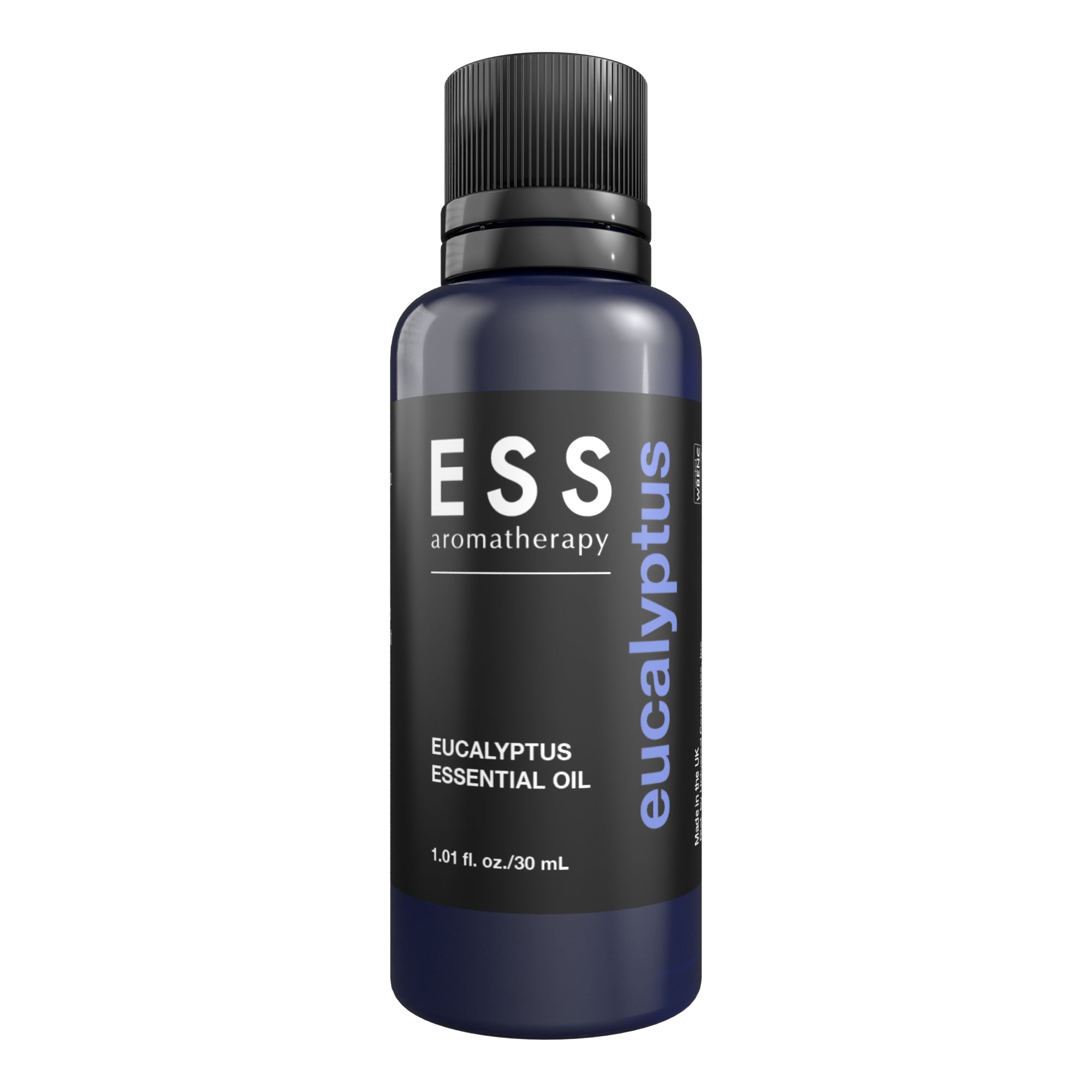 Pure ESS Eucalyptus Globulus Essential Oil - 100% Natural, Therapeutic Grade for Aromatherapy, Diffusers & Massage - Relieves Stress & Congestion - Perfect for Home Spa & Wellness
