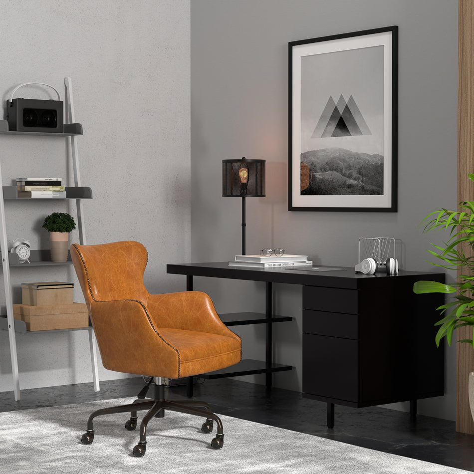 Andrew Jackson Office Desk Chair - Ergonomic Executive Chair for Home & Business Use - Perfect for Work, Study & Gaming