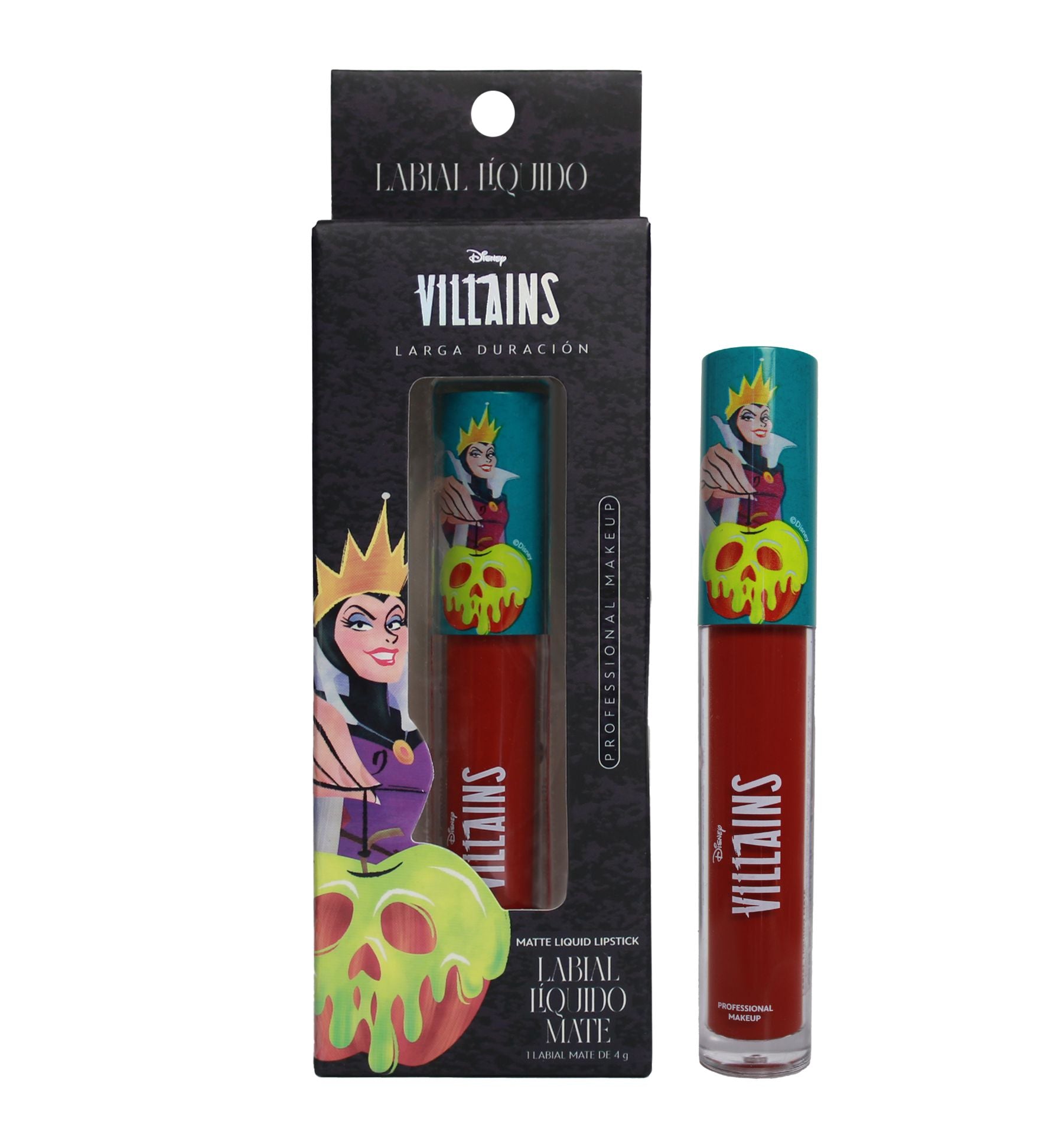 Matte Liquid Lipstick - Evil Queen Shade | Long-Lasting, Smudge-Proof Lip Color for Parties, Cosplay & Night Out