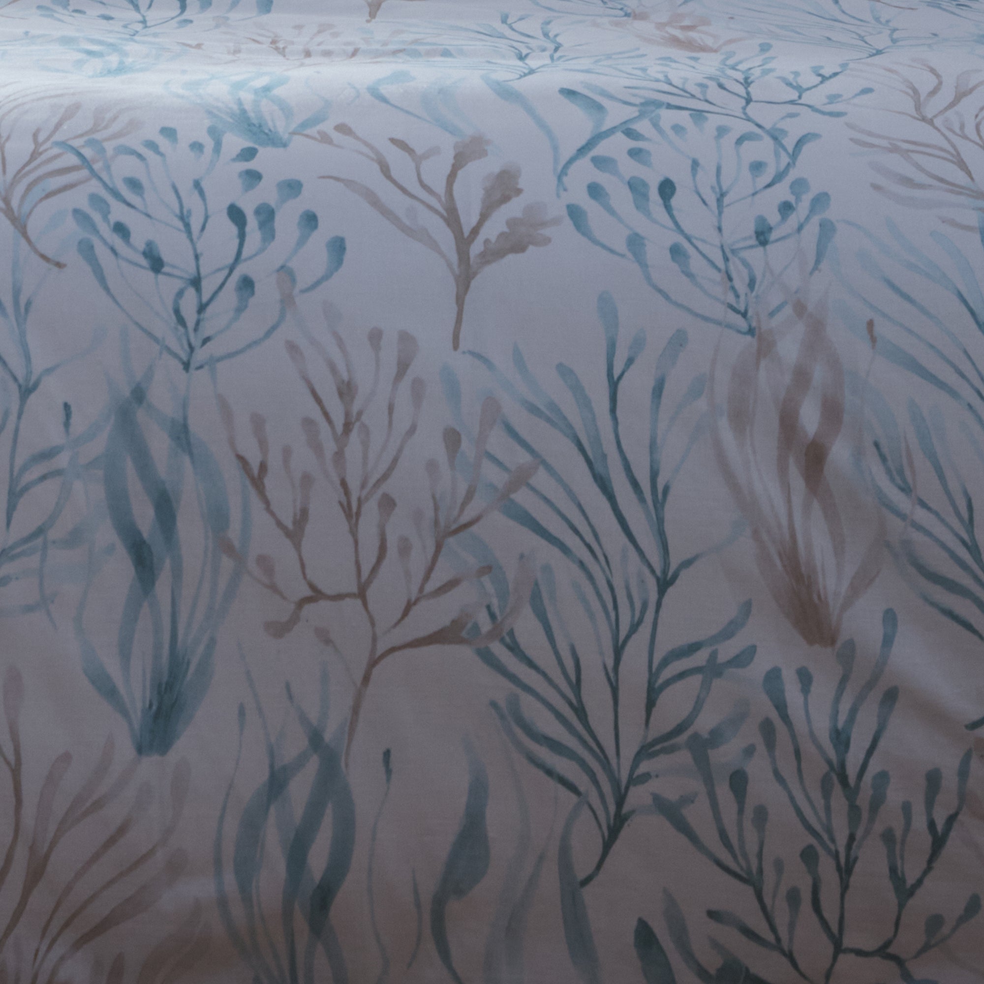 Drift Home Cora Duvet Cover Set - Seafoam Green Queen Size 3-Piece Bedding Set | Soft & Breathable Cotton Blend | Perfect for Master Bedroom, Guest Room & Coastal Decor