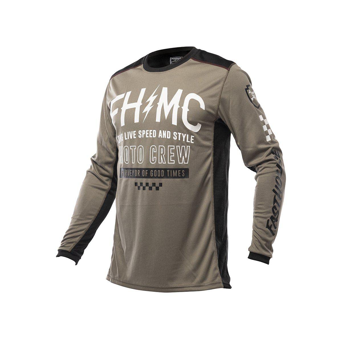 Fasthouse Youth Grindhouse Cypher Jersey - Kids Motocross Racing Shirt for Dirt Bike & Off-Road Riding - Breathable Performance Jersey for Young Riders