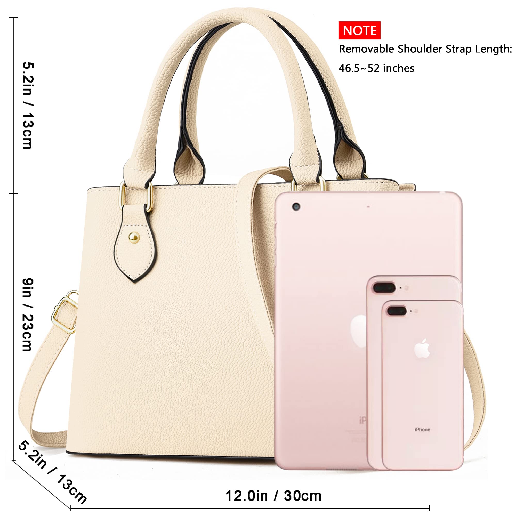 Chic Women's Leather Crossbody Bag - Tote & Shoulder Purse for Daily Use
