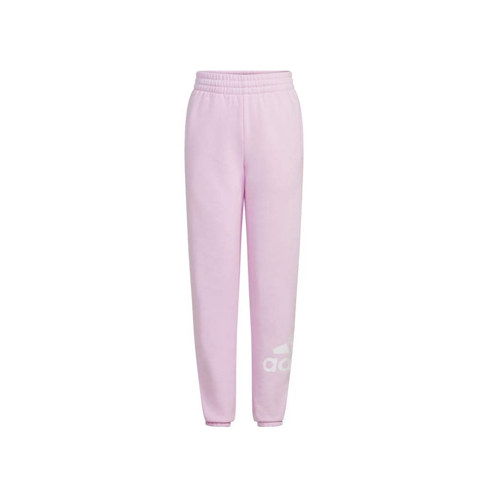Adidas Girls Essential Logo Joggers Sweatpants - Soft Cotton Athletic Pants for Casual Wear, Sports & Lounge - Perfect for School, Gym & Everyday Comfort