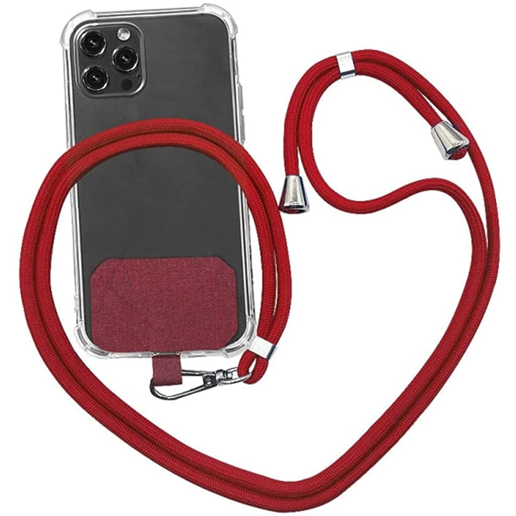 Universal Phone Lanyard - Adjustable Nylon Neck Strap for Smartphones - Perfect for Work & Travel