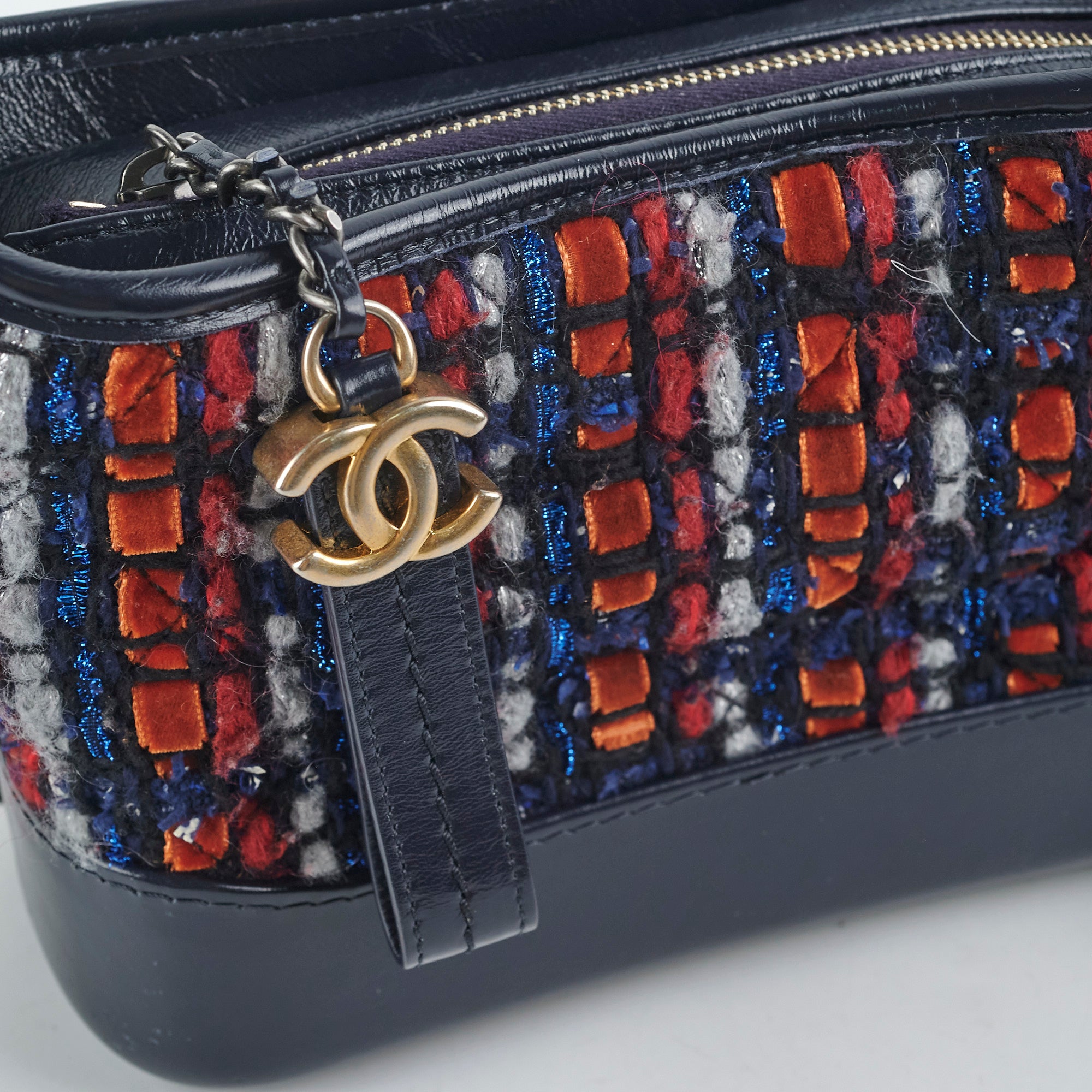 Chanel Small Gabriel Tweed Crossbody Bag - Luxury Designer Handbag for Women | Perfect for Date Night, Office & Special Occasions