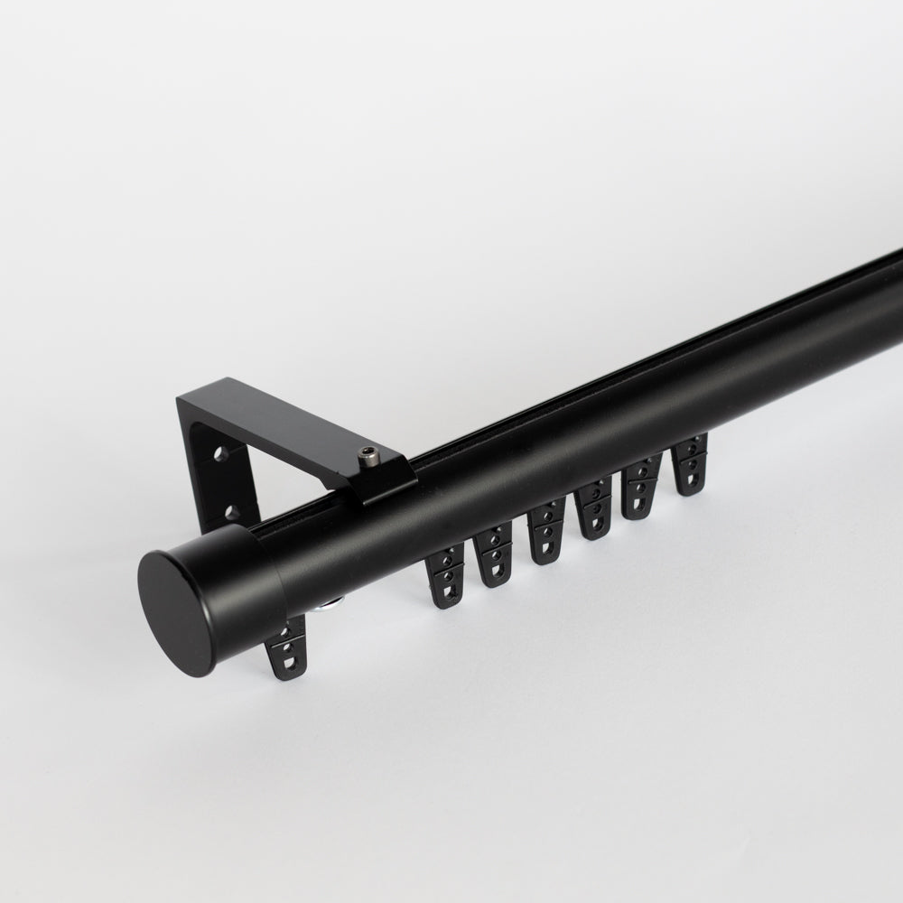 Flat Channel Track Wall Bracket for Heavy Duty Shelving - Sturdy Metal Mounting Hardware for Home Storage & Garage Organization