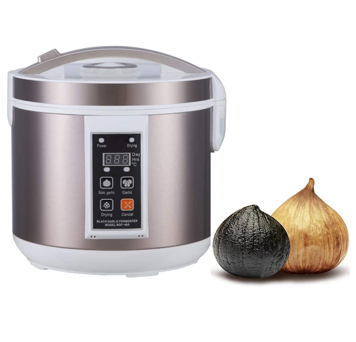 TECHTONGDA 5L Black Garlic Fermenter 110V Automatic Garlic Cooker with 3D Heating & Smart Control - Perfect for Home Kitchens, Restaurants, and Healthy Food Preparation
