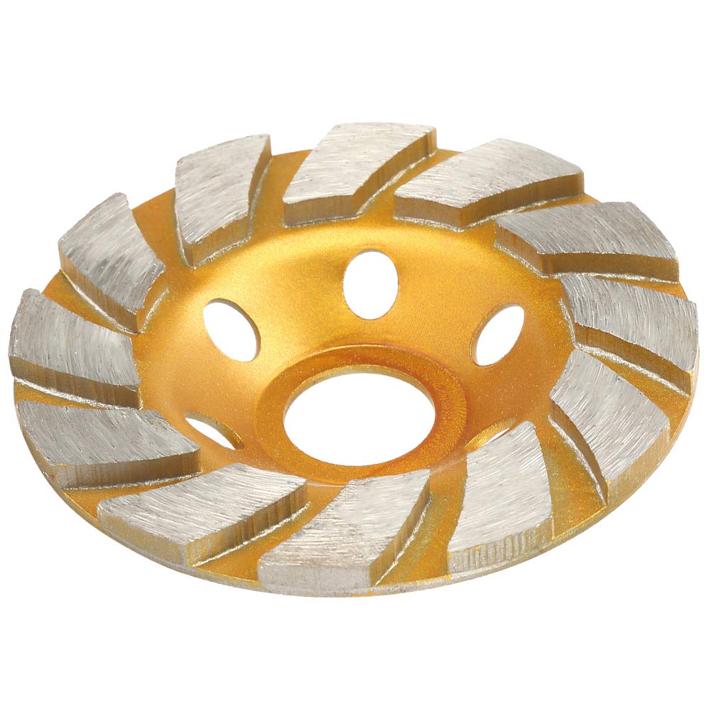 100mm Diamond Grinding Wheel for Jewelry, Glass, Rock & Ceramics - Round Segment Grinder Disc & Lap Disk for Precision Cutting, Polishing & Shaping - Perfect for DIY Crafts, Stone Carving & Metalworking Projects