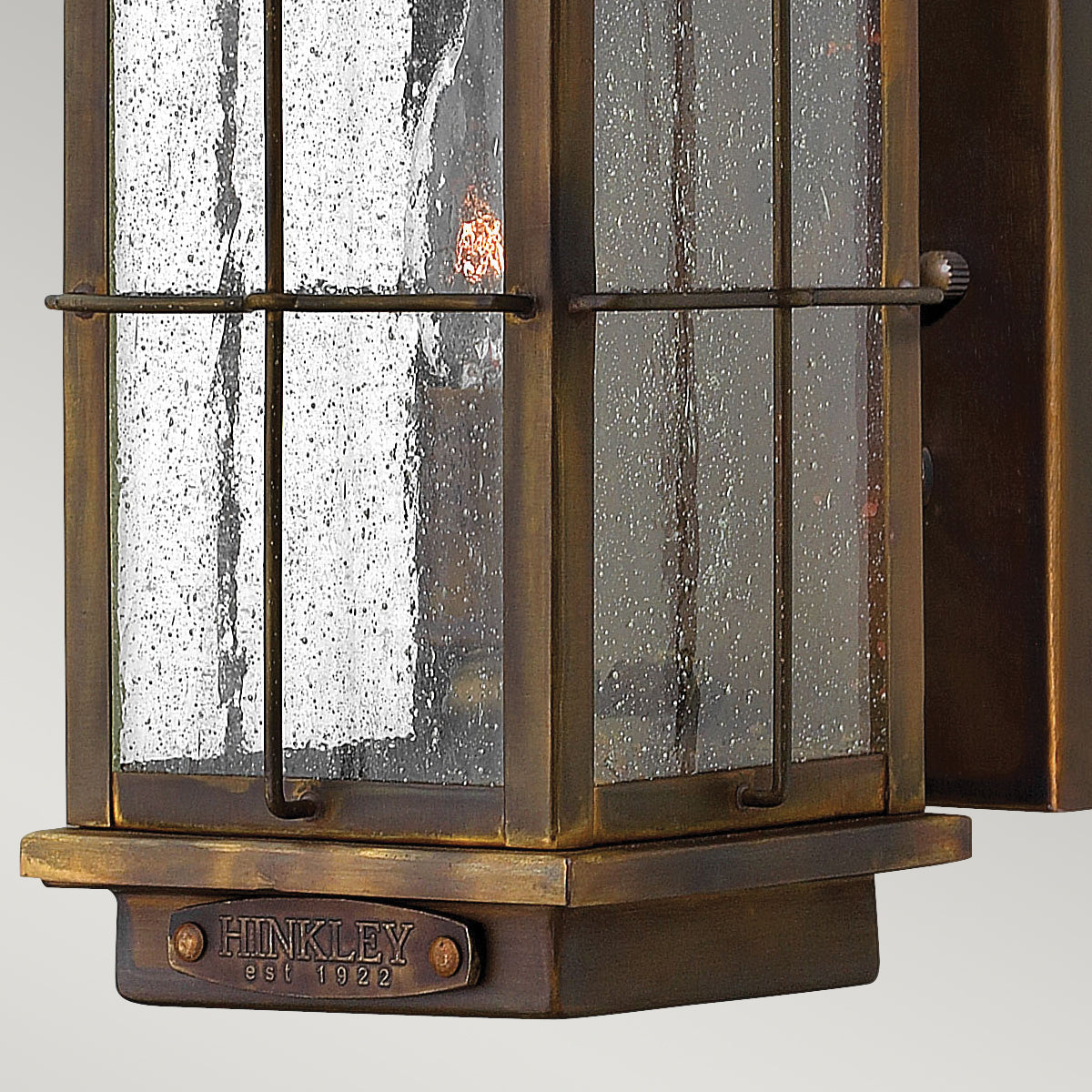 Bingham Small/Medium/Large Wall Lantern with Sienna Finish - Outdoor Lighting for Porch, Patio, and Garden Decor