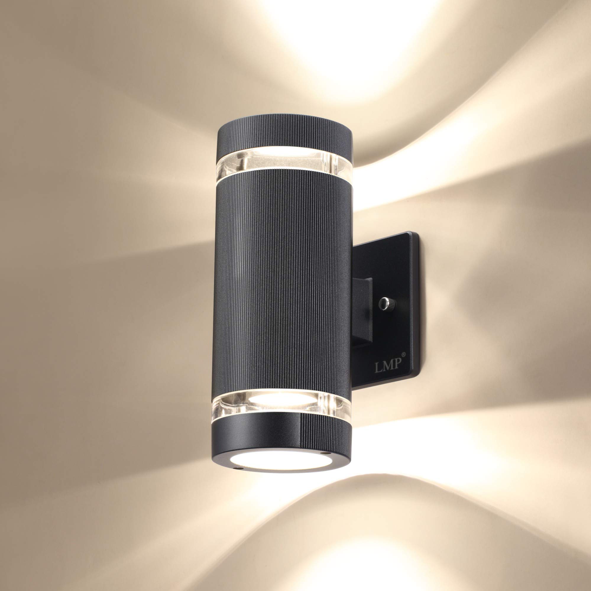 LMP LED Porch Up and Down Wall Light - 3000K 5W Waterproof Outdoor Lighting with ETL Certificate (1 Pack) - Perfect for Entryways, Patios, and Garden Pathways